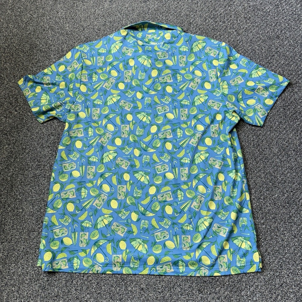 Lot Of 5 William Bill Murray Golf Polo Shirts XL Colorful Cocktail Pizza Beach - Picture 8 of 15